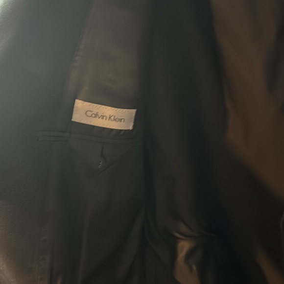 Men’s blazer jacket in bright gray with matching pants 42r jacket pants 36 x 32 - Picture 3 of 8